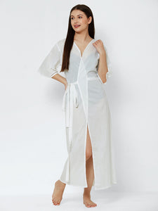 Shop Esha Lal Resort wear white beach dress online India