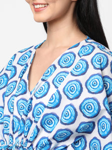 Shop Esha Lal Beachwear long tie dye printed kaftan online in India